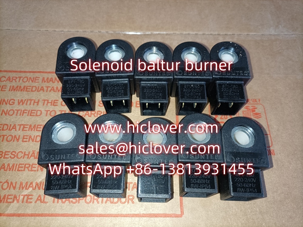 Solenoid baltur burner